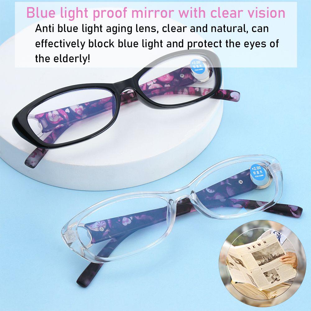 Lily Kacamata Baca Wanita Printing Vision Care Presbyopia Eyewear