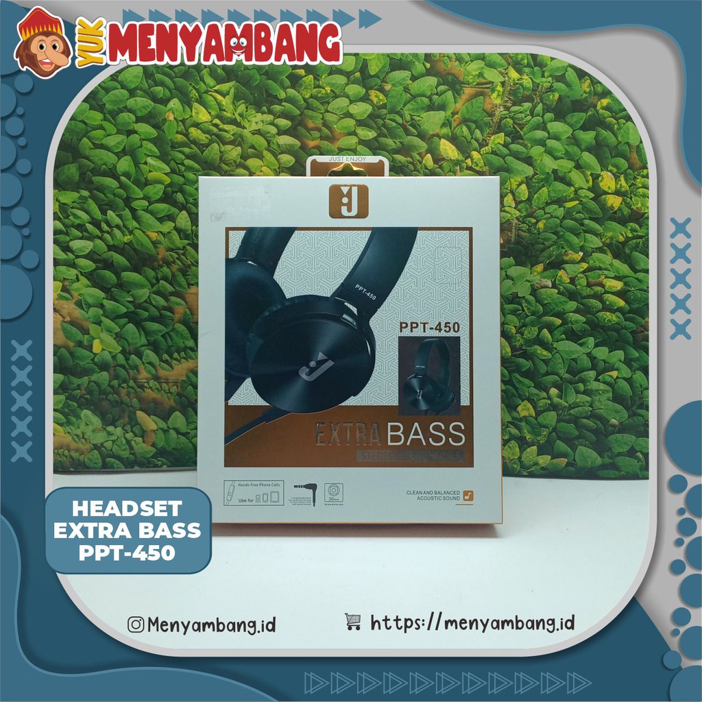 41457 | HF-All Brand PPT-450 | Headset Extra Bass PPT-450
