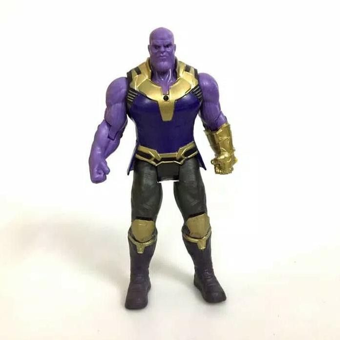 Action Figure Thanos Dan Black Phanter Avengers