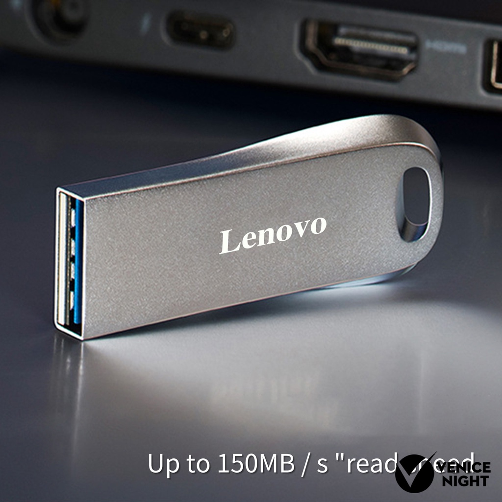 (SF) Lenovo 1TB / 2TB Flashdisk USB Bahan Logam Anti Air Untuk PC