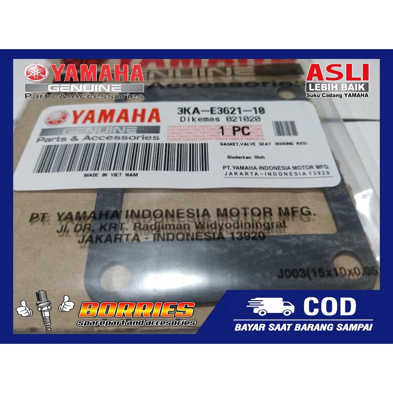 PAKING GASKET MEMBRAN GASKET MANIPUL MANIFUEL RX KING ASLI ORI ORIGINAL YAMAHA