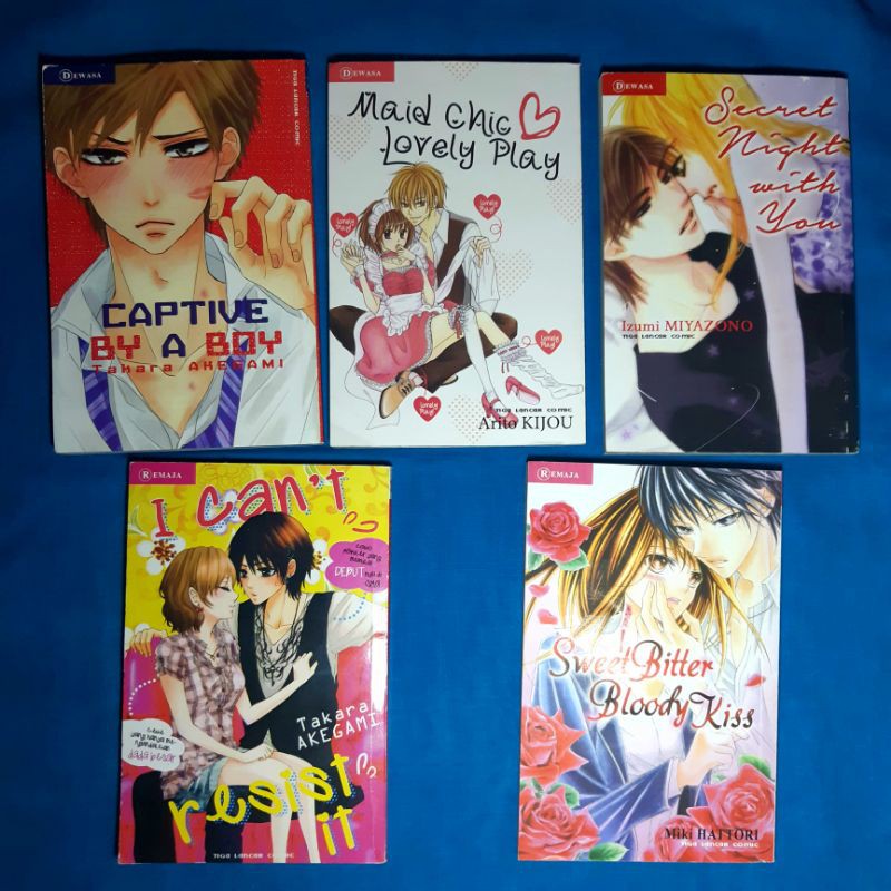 Komik 'One Shot' Seri Dewasa (D)/Remaja (R) - (3L, M&C, LEVEL, ELEC) ORIGINAL Bekas Murah