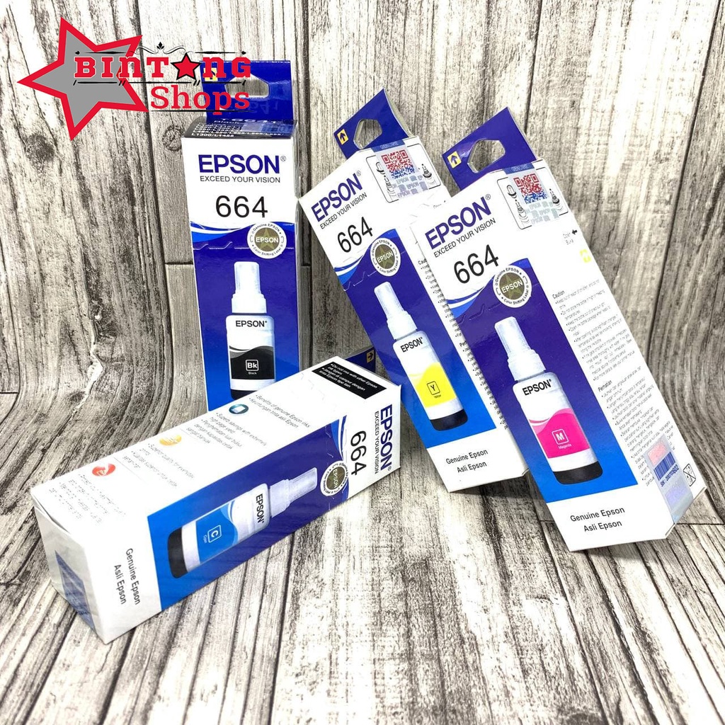 Tinta Epson 664 For Ink Printer L100 L120 L200 L210 L220 L310 L360-2
