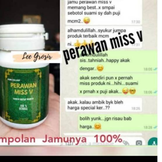★Promo★ y~804 jamu miss v perawan obat keputihan sempit vagina pil rapet wangi kesat obat perawan ≛