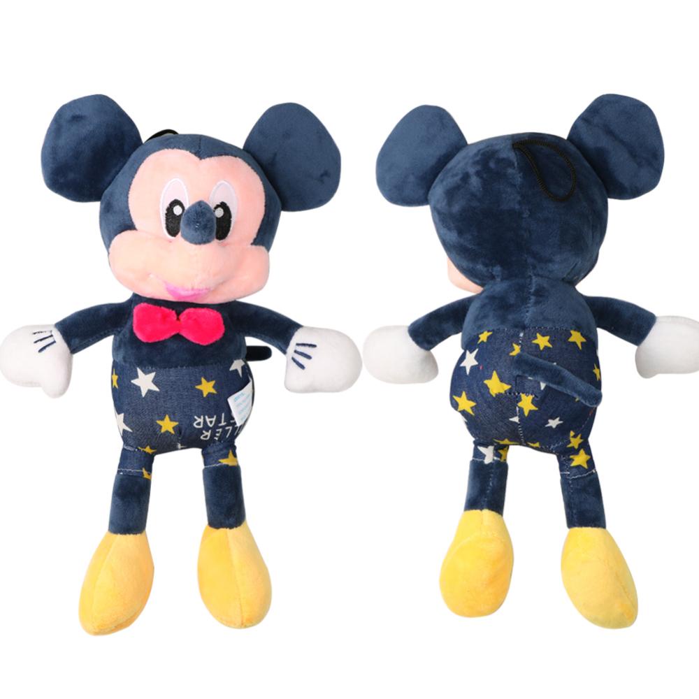 Timekey Mainan Boneka Stuffed Plush Mickey Minnie Mouse 35cm Untuk Hadiah Natalulang Tahun Anak R5V6