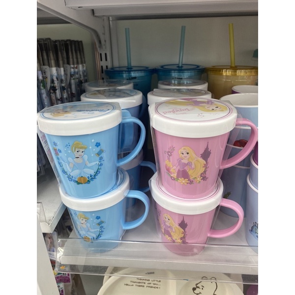 [PRE ORDER] Daiso korea disney princess gelas anak melamine