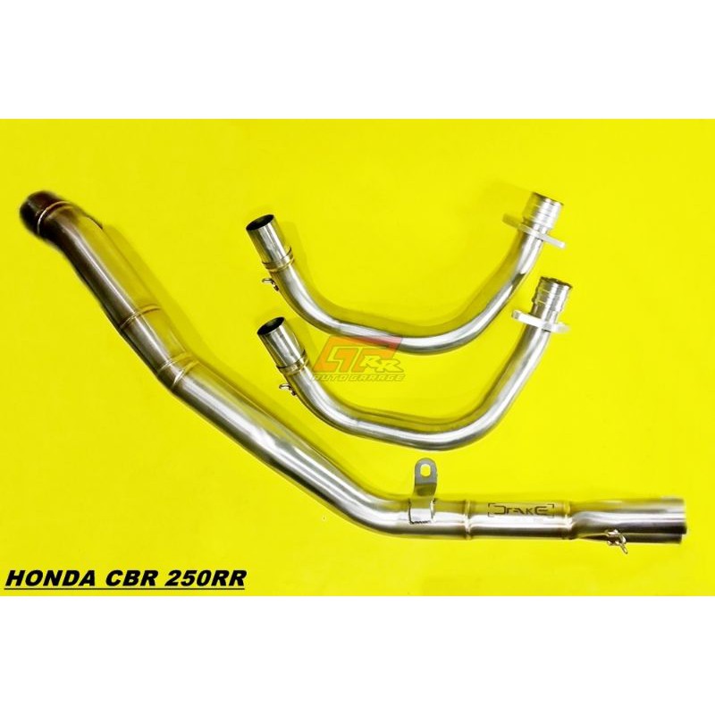 Pipa Header Knalpot Drake R9 not ProjectOne Honda CBR 250RR 250 RR