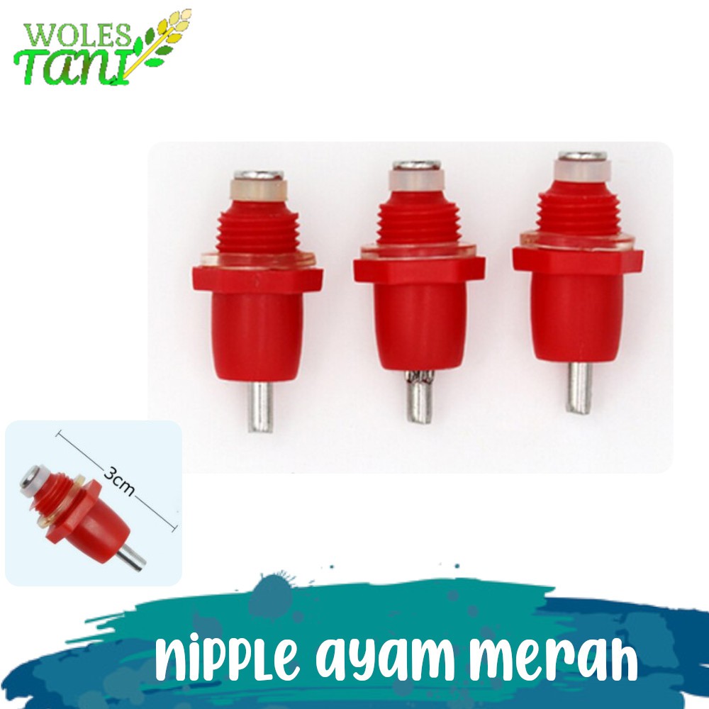 Nipel Nepel Ayam Broiler Ayam Petelur 1 Pcs