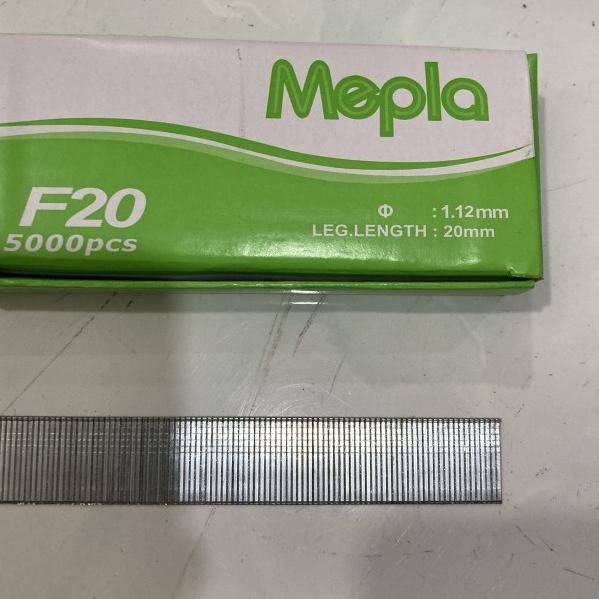 

paku tembak angin f20 mepla / isi staples angin f20