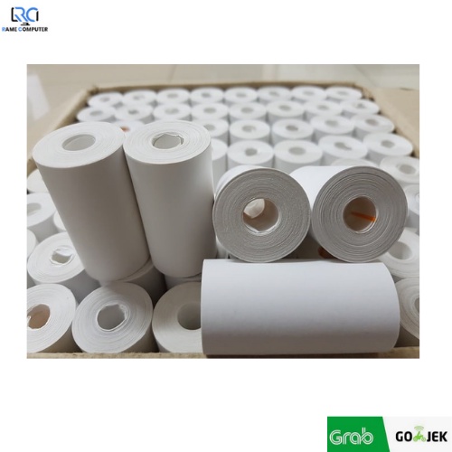 

KERTAS THERMAL 57X30 STRUK PRINTER BLUETOOTH KASIR 58 MM