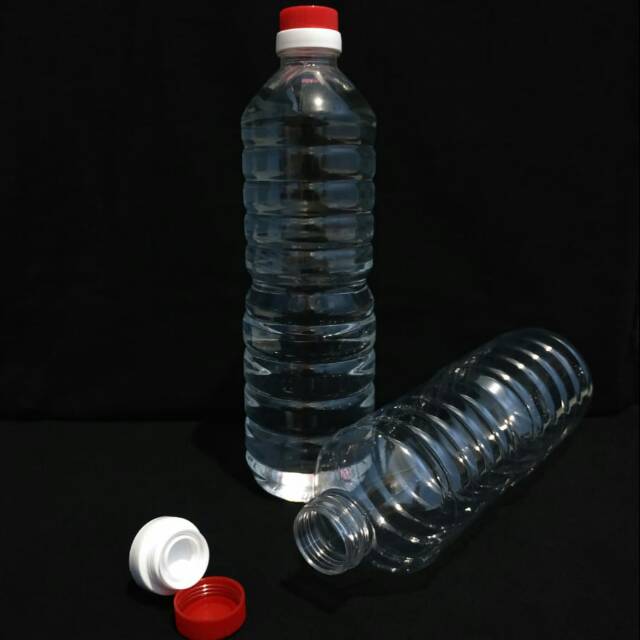 Botol  Aqua 1 Liter. Botol Plastik 1000 ML