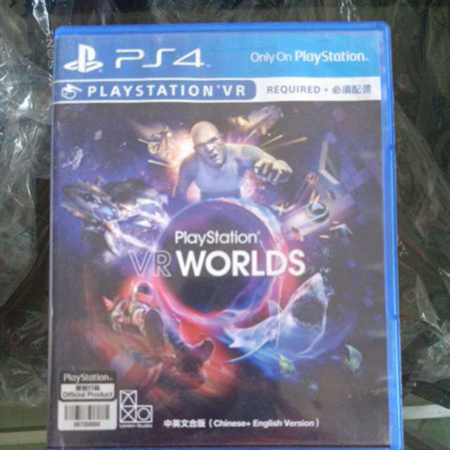 Kaset PS4 vr worlds