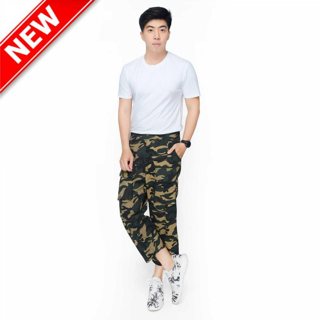 Celana Jogger Sirwal Pria Muslim Camouflage Pangsi - NEW - Firdaus