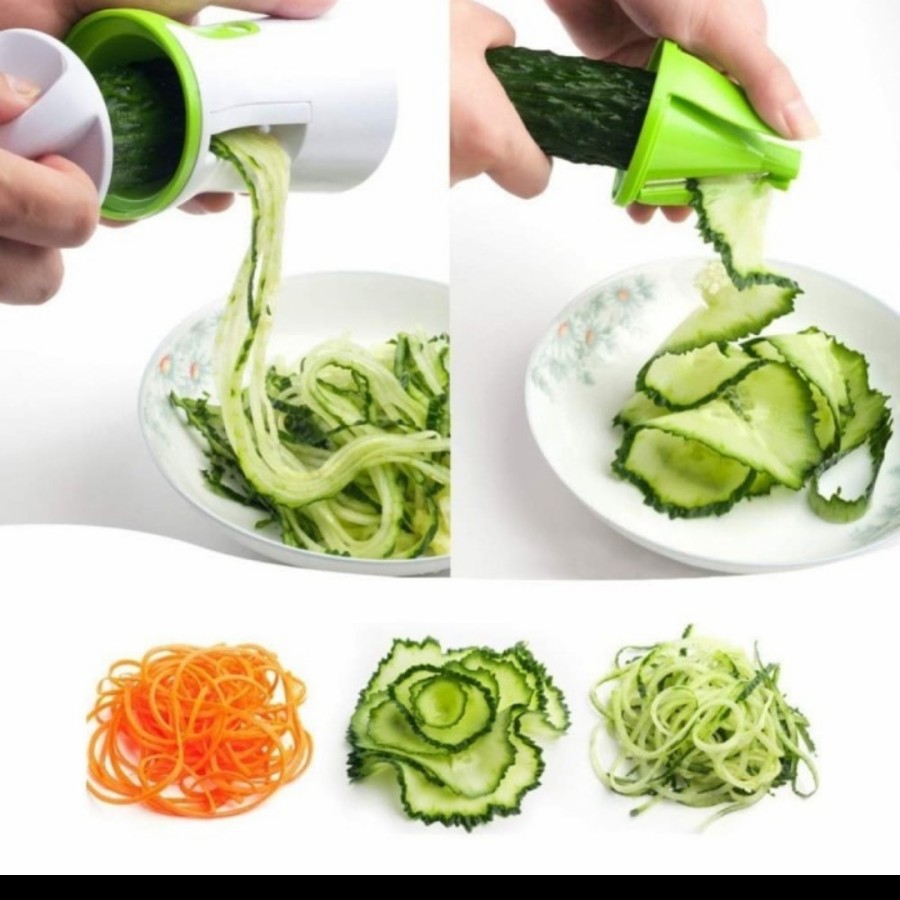 Spiral cutter veggie slicer alat potong sayur