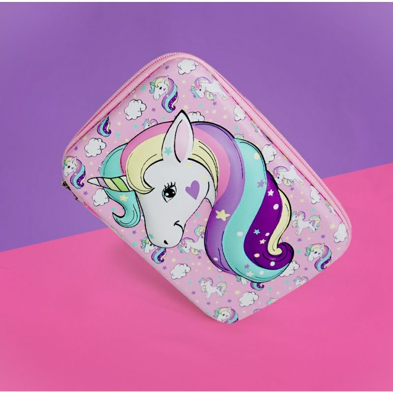 

Tempat / kotak pensil hardcase timbul anak perempuan laki laki unicorn / avengers / spiderman / cars