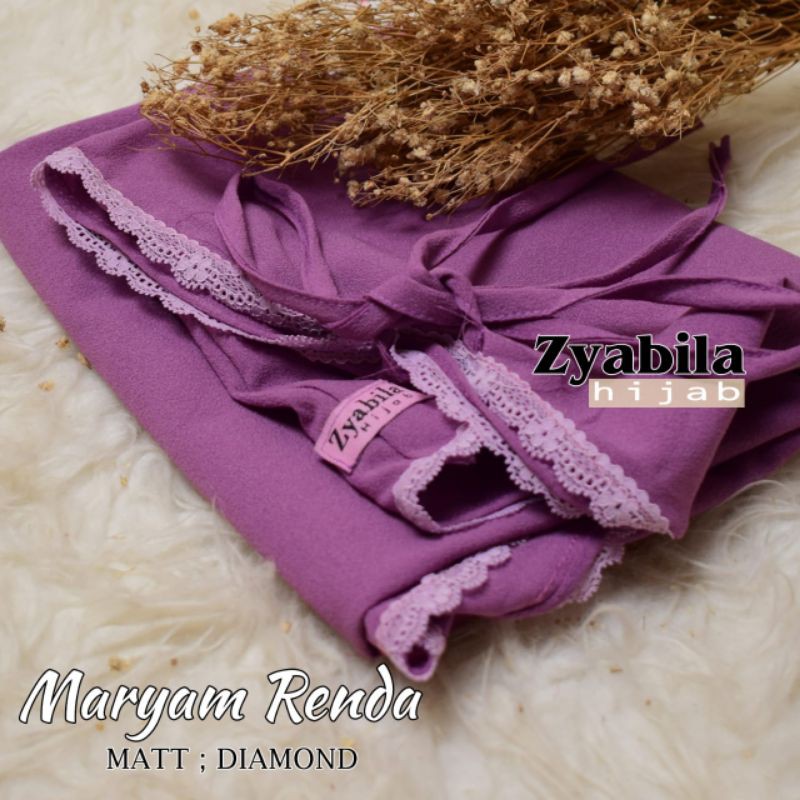 JILBAB BERGO MARYAM RENDA (COD)-Laveder