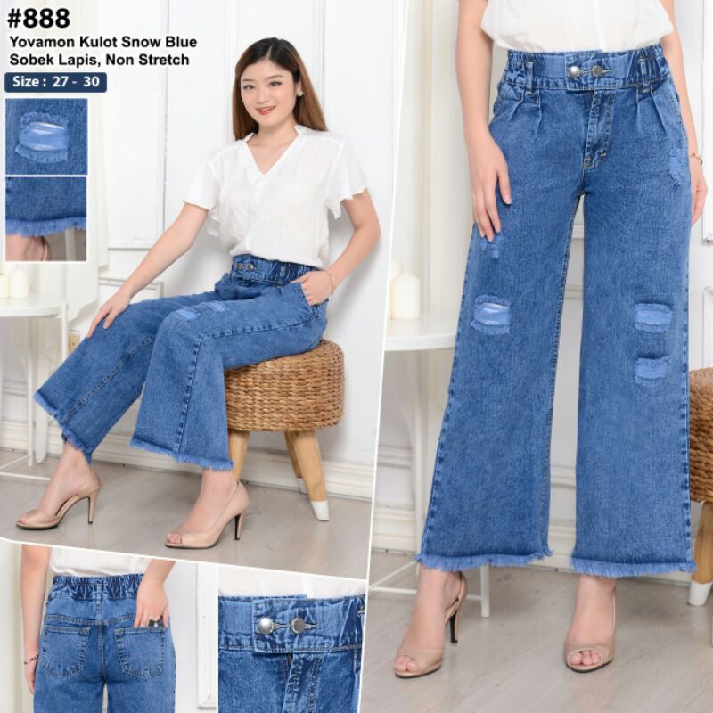 CP YOVAMON KULOT SNOW JEANS 881 888
