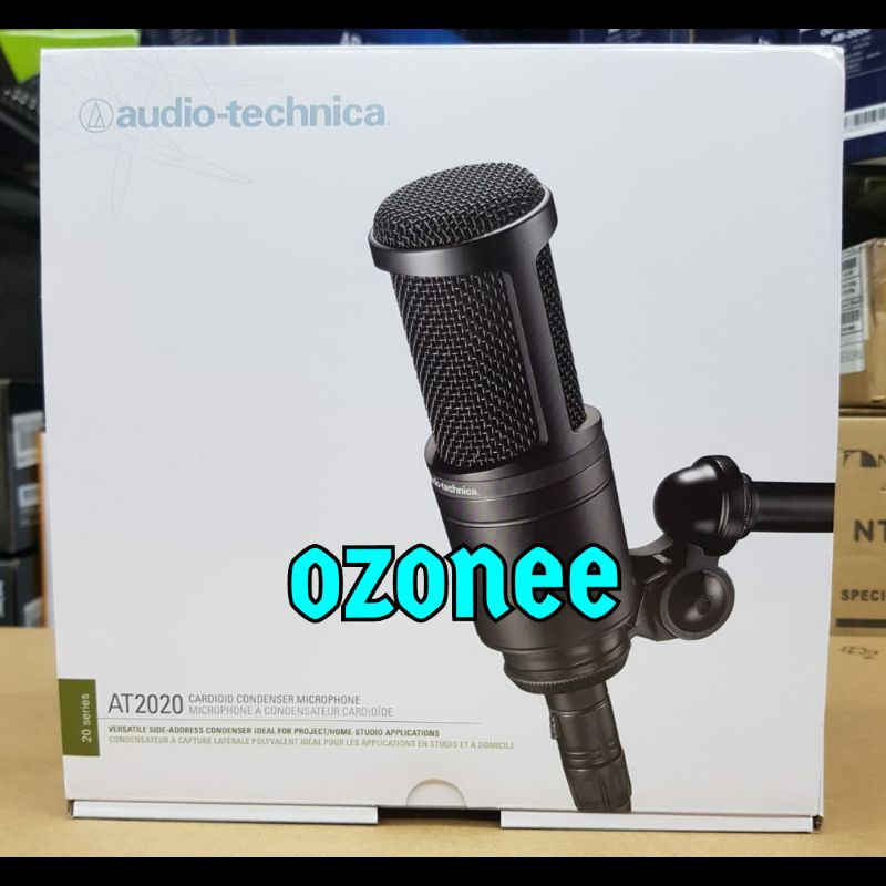 CONDENSOR MIC AUDIO TECHNICA AT 2020 AT2020 ORIGINAL
