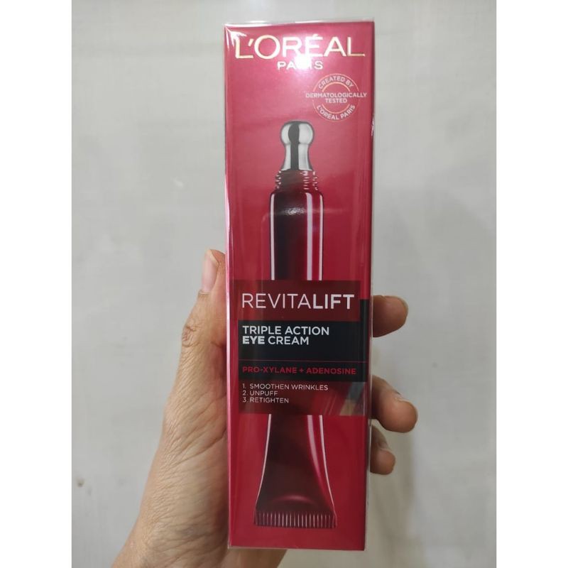 Loreal Revitalift Triple Action eye cream