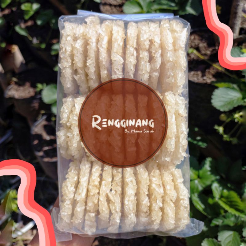 

Rengginang ketan asli isi 30/500gr rengginang ketan hitam terasi original ranginang mentah