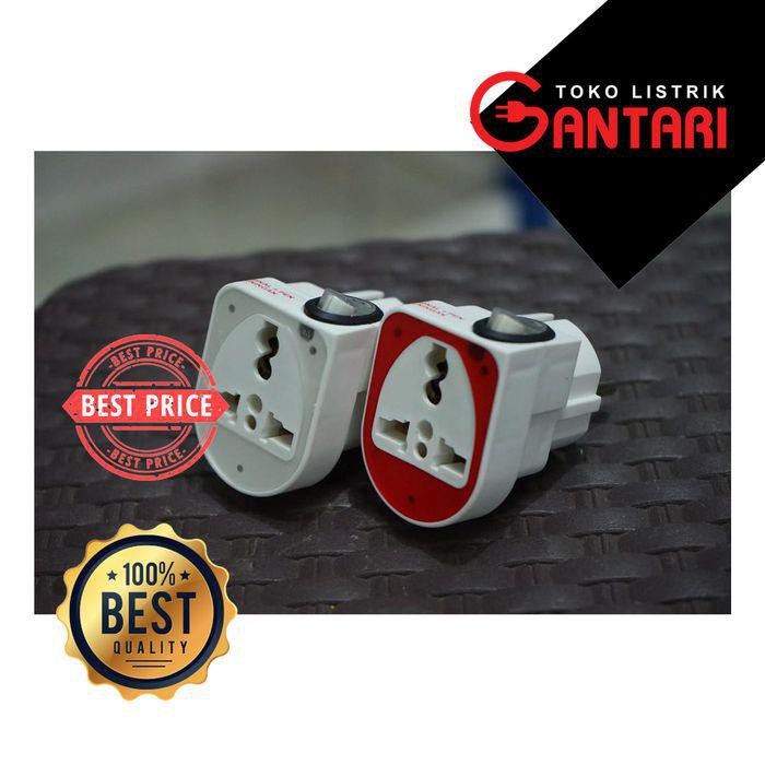 Steker Serbaguna Plus Saklar Loyal Kualitas Bagus