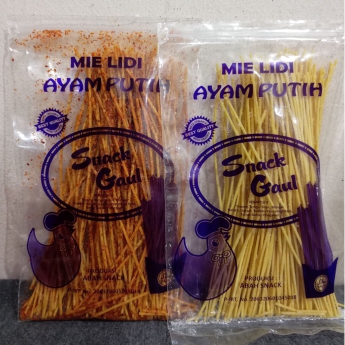 

Mie Lidi Ayam Putih