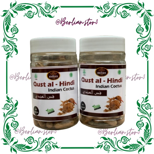 Qusthul Hindi | kapsul Qust Al-Hindi | Qustul Hindi 60 kapsul | Qusthu | Asli | Original.