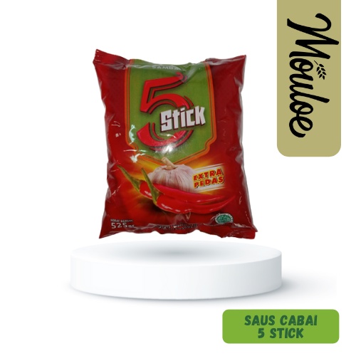 

SAUS 5 STICK CABE 525 GR| Mouloemart | saos cabai pedas