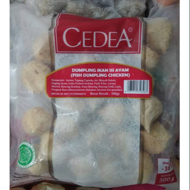 

Dumpling chicken 500gr cedea