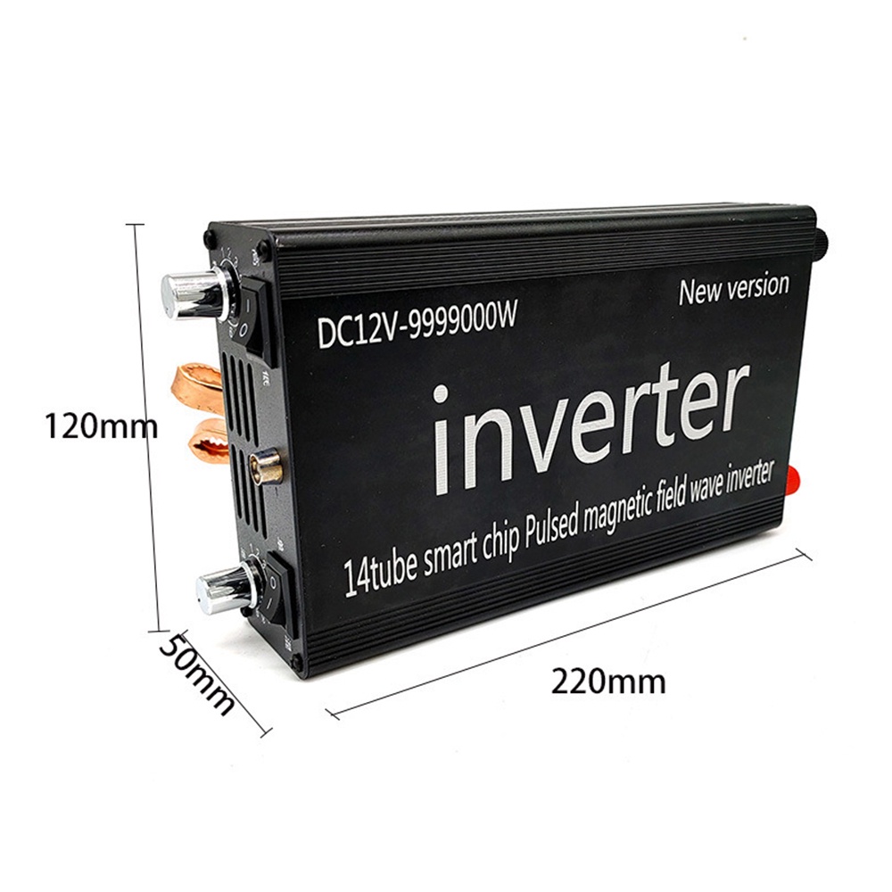 Inverter Ultrasonik 9999000W 12V Daya Tingi, Mesin Penyetrum Penangkap Ikan Elektronik Daya Tinggi