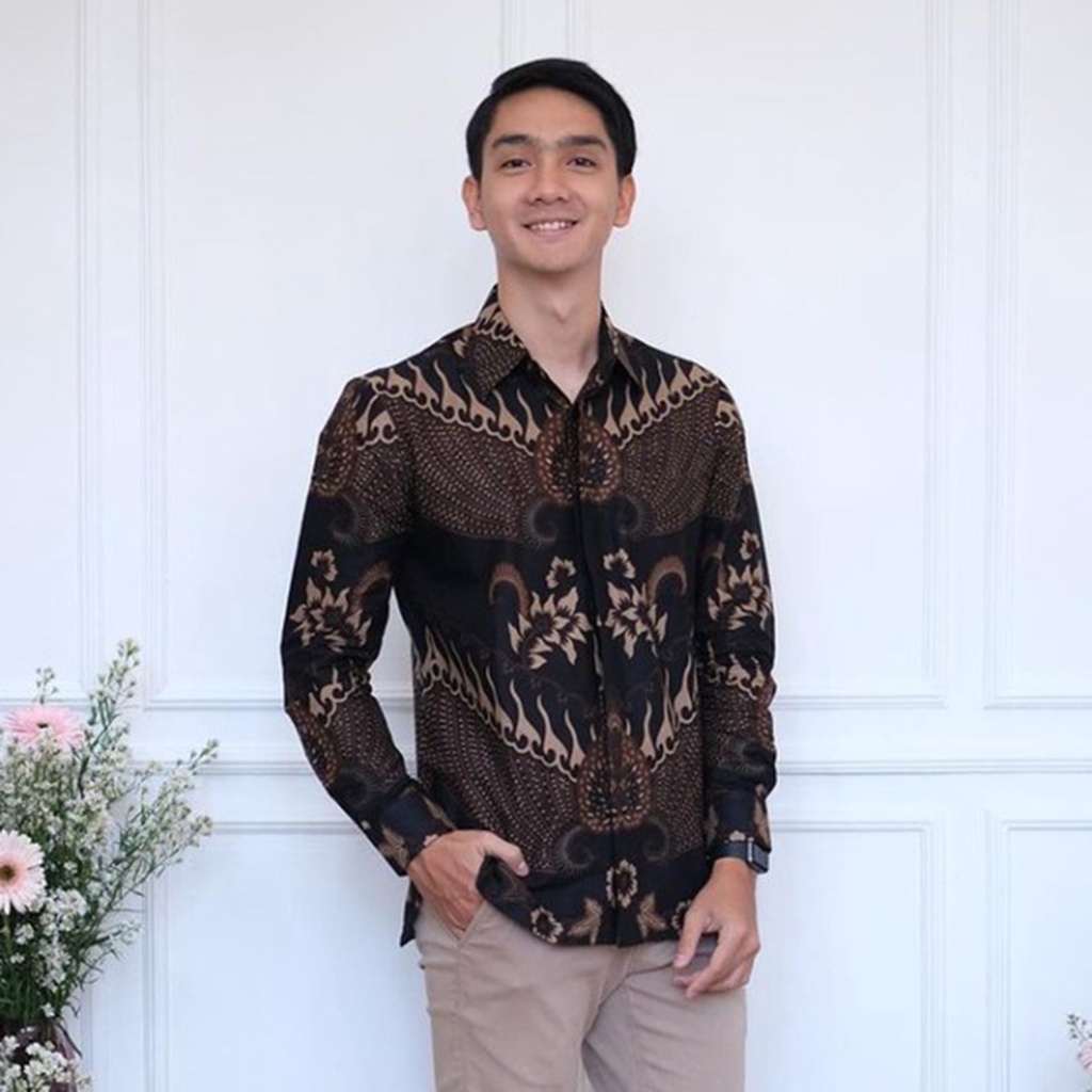 Maura Couple - Sania Ruffle Batik Couple ori Ndoro jowi DNT Garansi Termurah Shopee - Kebaya Couple