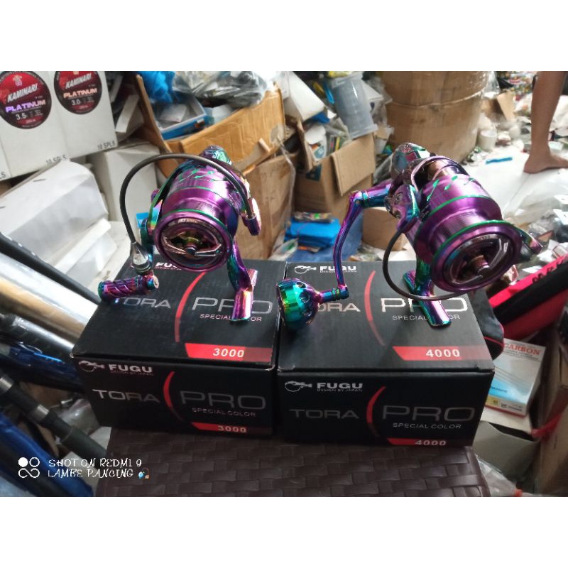 Reel Fugu Tora Pro Special Color 1000 2000 3000 4000 6000