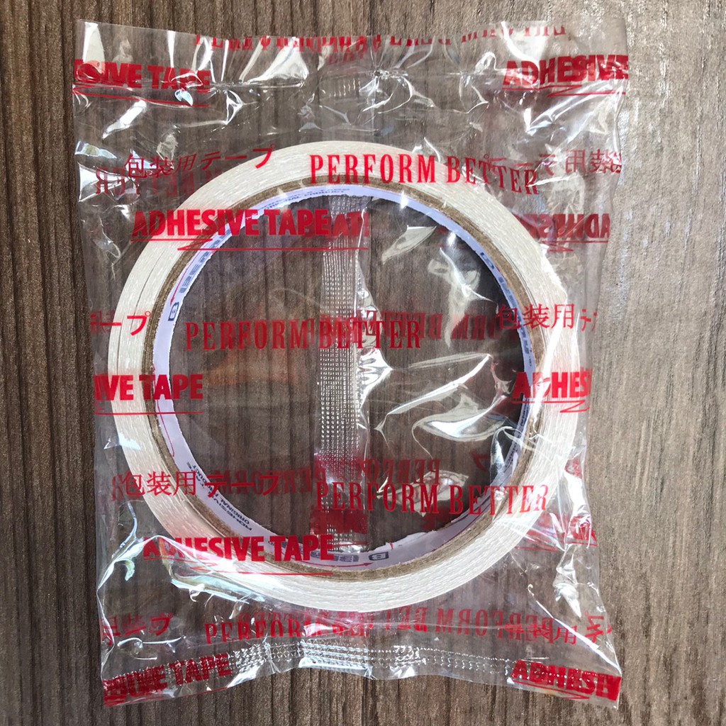 

Double Tape kertas 12mm x 8m Double side tape