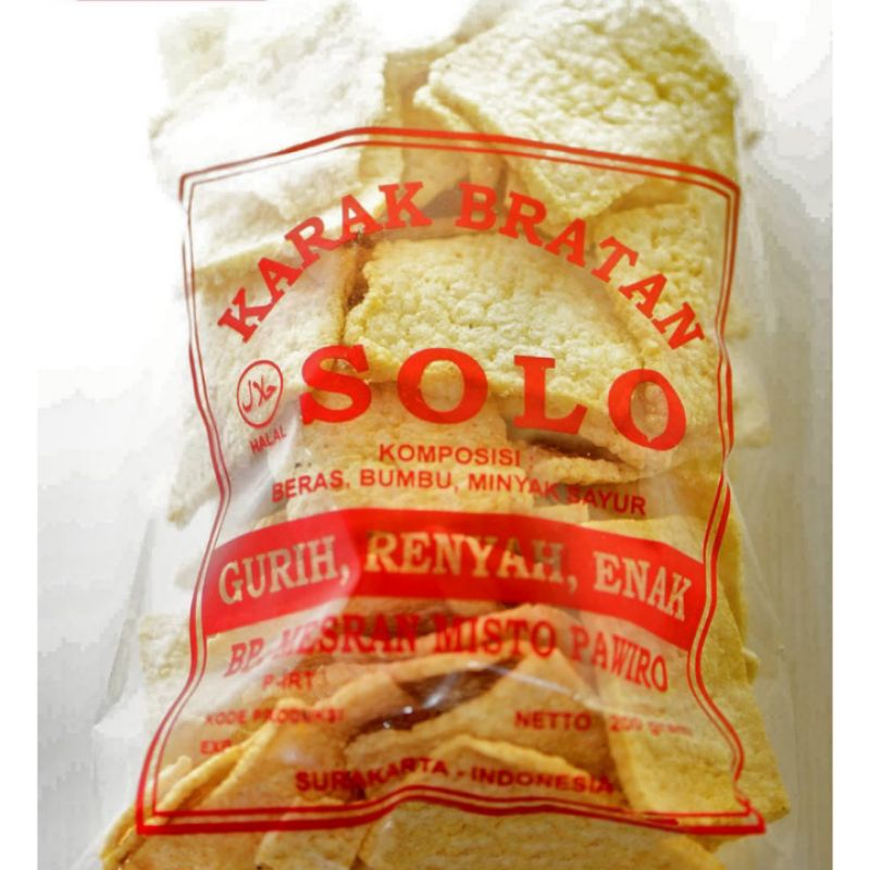 

KARAK BRATAN Mesran Solo 200 gram