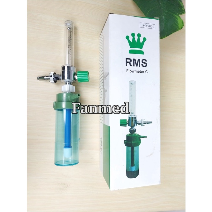 Regulator Oksigen RS/Regulator O2 Dinding RMS Colok Flowmeter Humidifi