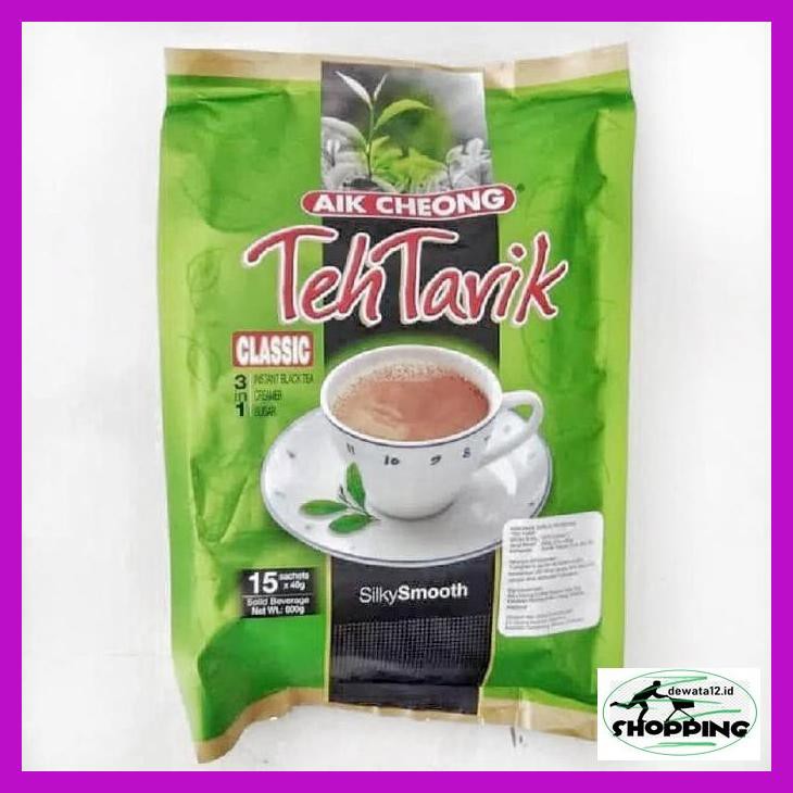 

E6Tdr6G- Aik Cheong Teh Tarik 3 In 1 Classic Milk Tea Beverage 15 X 40G (600G) Uoy86Ky-