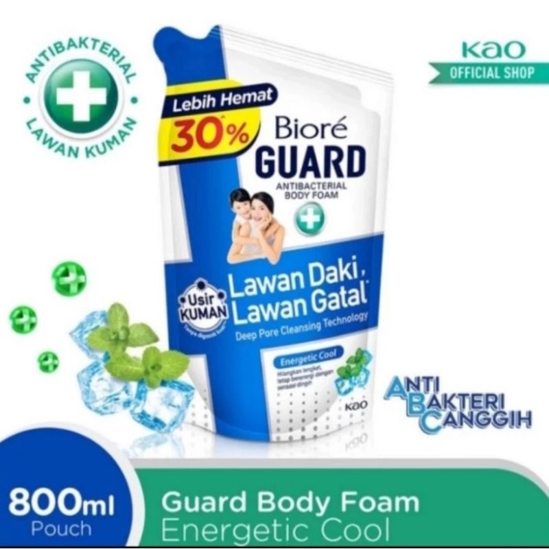 Biore Guard Energetic Cool 800ml