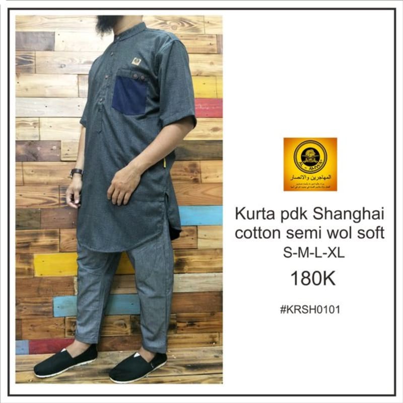 Busana Muslim Sunnah Baju Koko Pakaian Kurta Pakistan