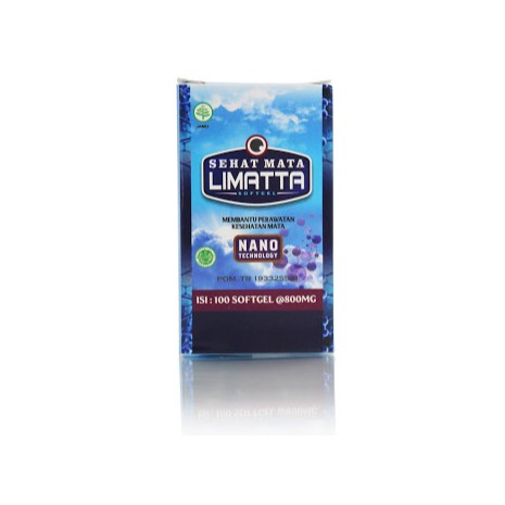Walatra Sehat Mata Kemasan Baru Menjadi SEHAT MATA LIMATTA SOFTGEL 100% Original Bergaransi