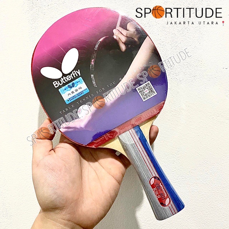 Bet Pingpong Bat Tenis Meja Bat Pingpong Butterfly TBC 401 ORIGINAL