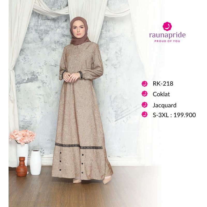 gamis Rauna RK-217 dan RK-218