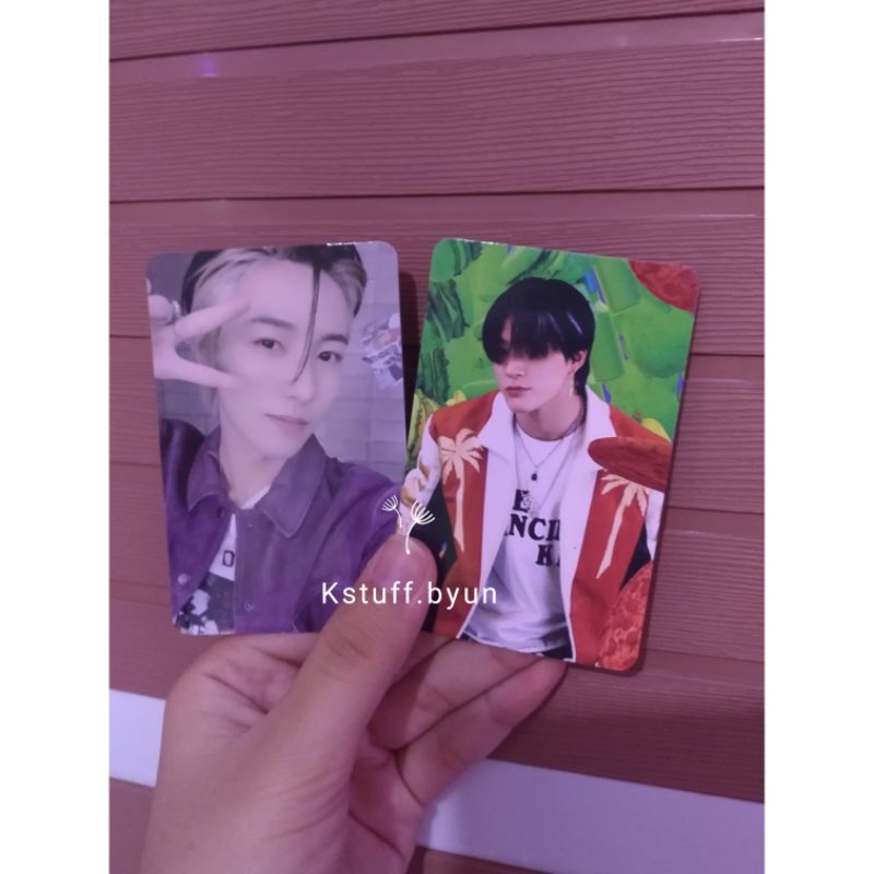 AR Photocard Jeno Renjun NCT Dream Hot Sauce