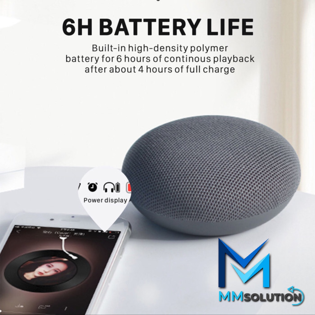 SAKUMINI Y6 Round Bluetooth Wireless Speaker