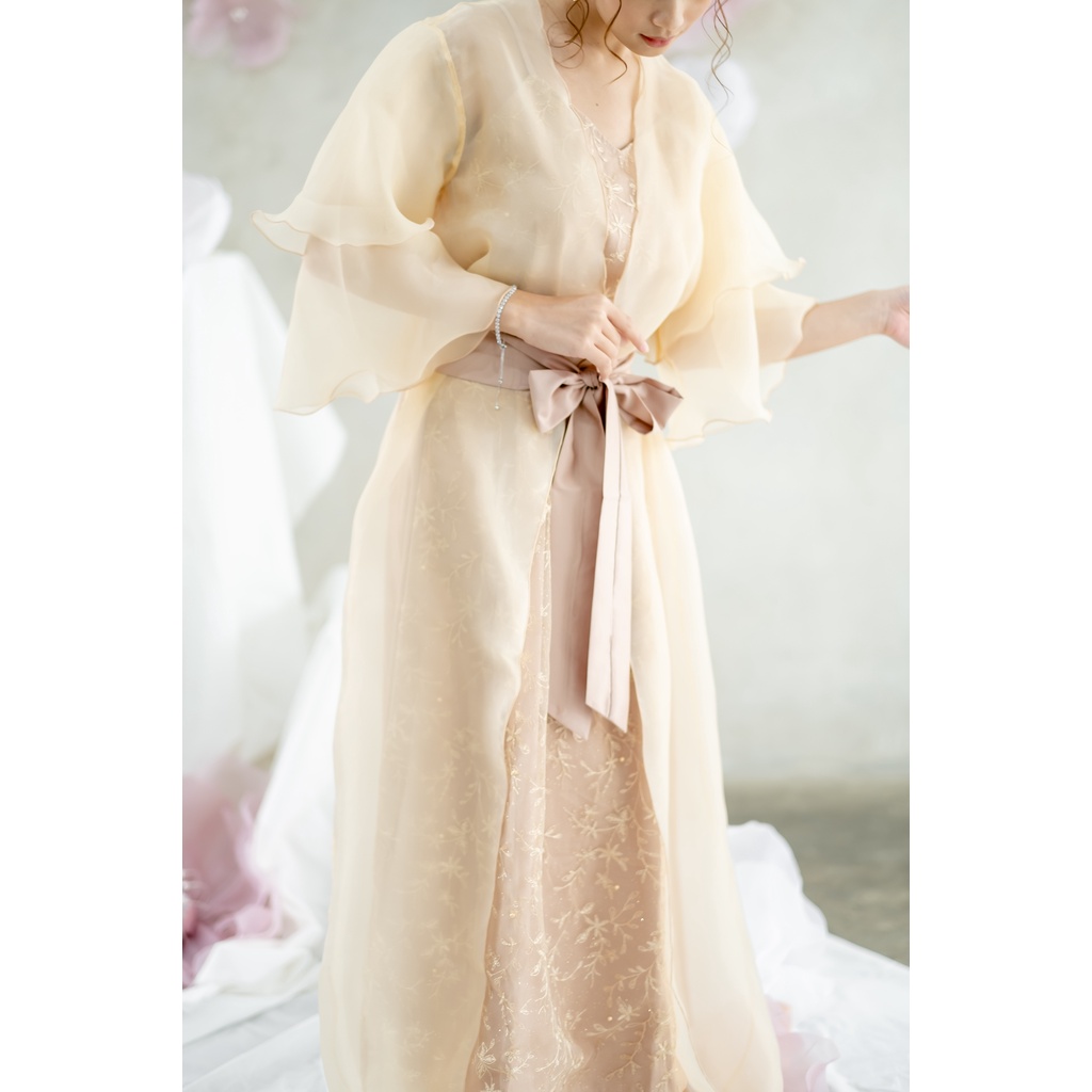 Freesia Robe - Blooming Collection -KIMONO ROBE PENGANTIN