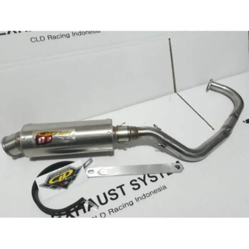 Knalpot CLD C2 bulat beat, mio, dan m3 ( ORIGINAL CLD )