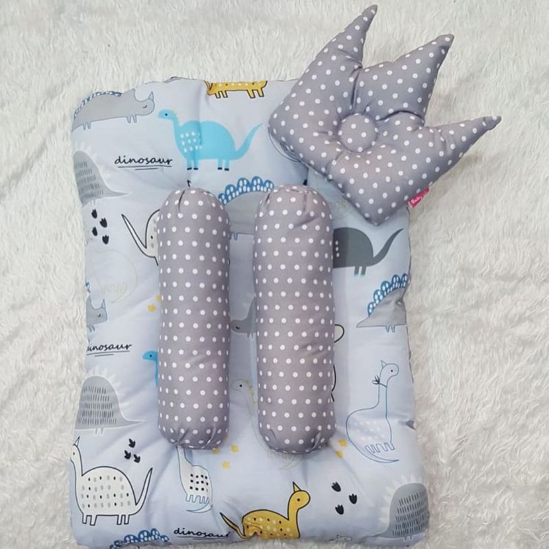 kasur matras bayi set bantal guling bayi