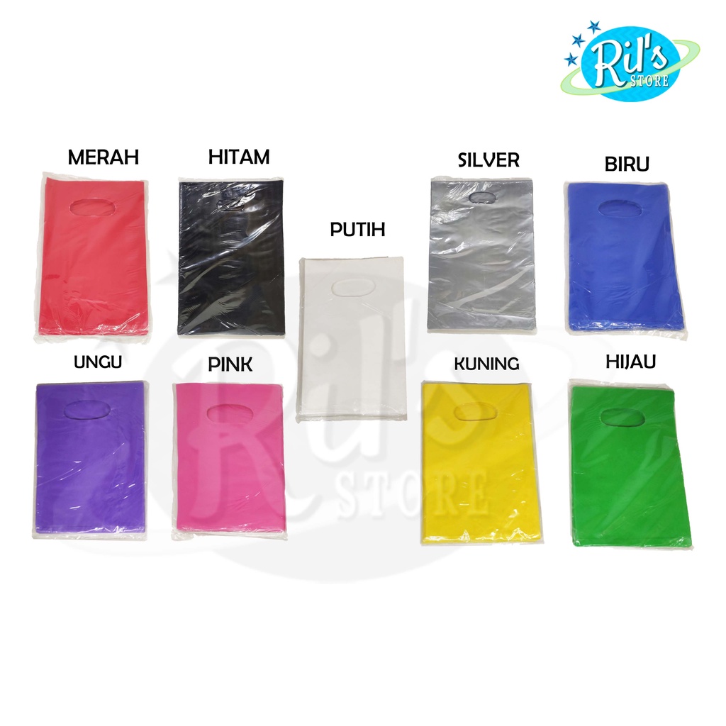 Plastik Packing Online Uk. 25 x 35 isi 100 Lembar HD Pond Oval Plong - Plastik Pond Party