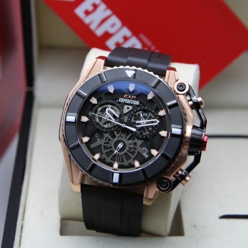 Expedition 3009 / Exp 3009 / E 3009 hitam rosegold