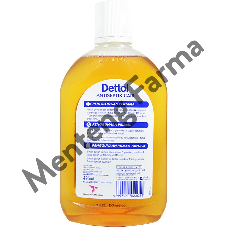 Dettol Antiseptik 495 ML