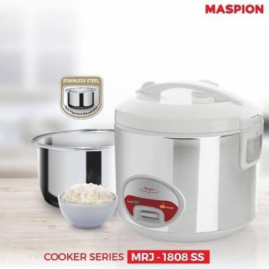 rice cooker maspion mrj 1808 stainless